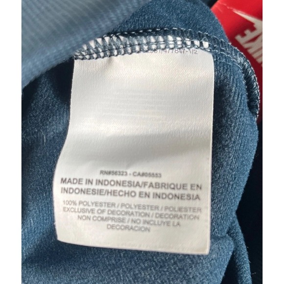 Vtg Nike (Red Tag Polyester Jogger Track Pants Women Small Retro Y2K New w/ Tag - Picture 7 of 10